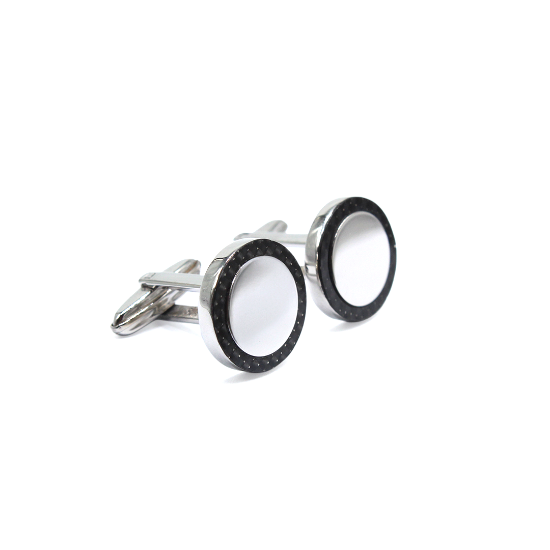 Cufflink - Carbon Steel