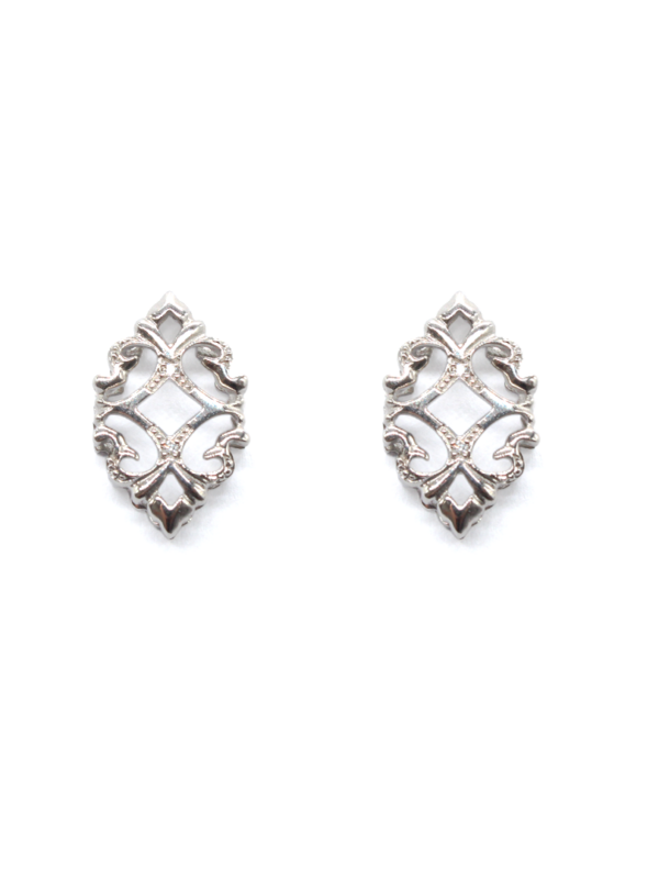 Arboresans - Gold Earrings with Diamonds
