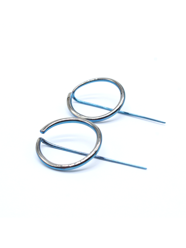 Earrings - Titanium Design
