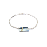 kintsugi - Bracelet Yellow Gold & Silver - Porcelain