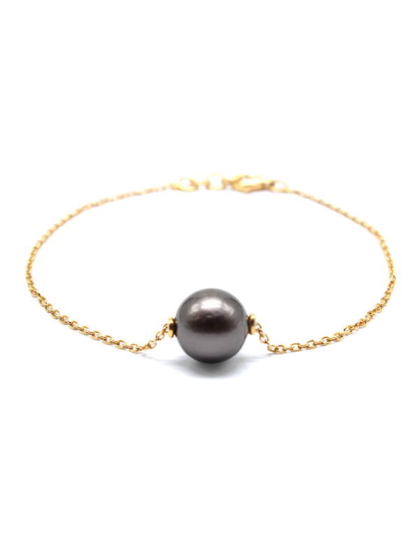 Bracelet - Yellow Gold with Tahiti Pearl