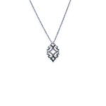 ARBO WG W:5.49g DIAM 22 x 0.004ct F: 750 NECKLACE