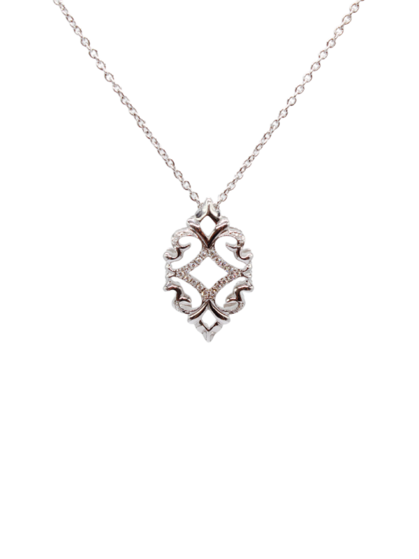 Arboresans - Necklace White Gold with Diamonds