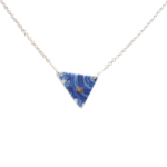 Kintsugi - Necklace Yellow Gold & Silver - Porcelain