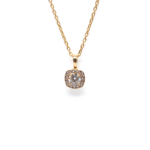 Pendant - Yellow Gold with Lab-Grown Diamonds & Natural Diamonds