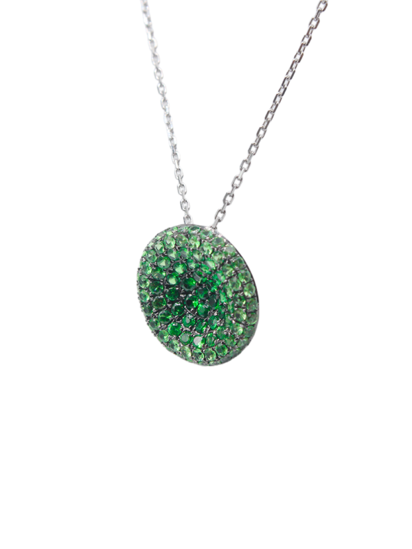 Pendant - Gold with Tsavorite