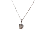 Pendant - White Gold with Diamonds