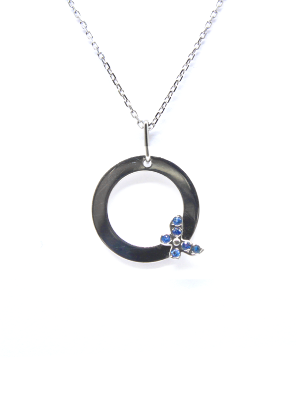 Pendant - Butterfly - White Gold