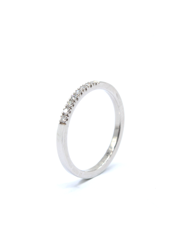Ring - White Gold with Diamonds