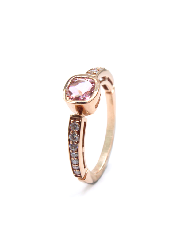Ring - Morganite Aurore