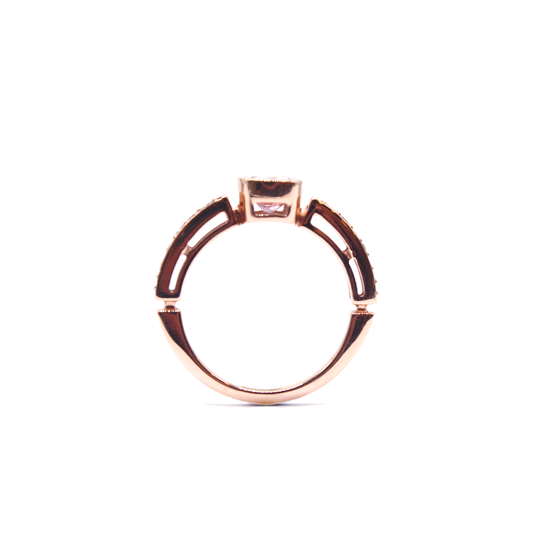 Ring - Morganite Aurore