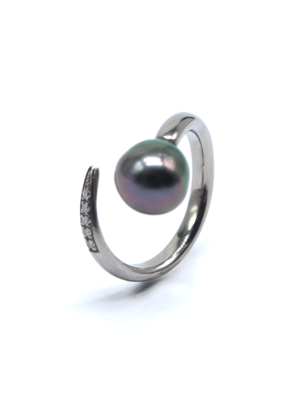 Ring - Tahiti Perle with Diamonds