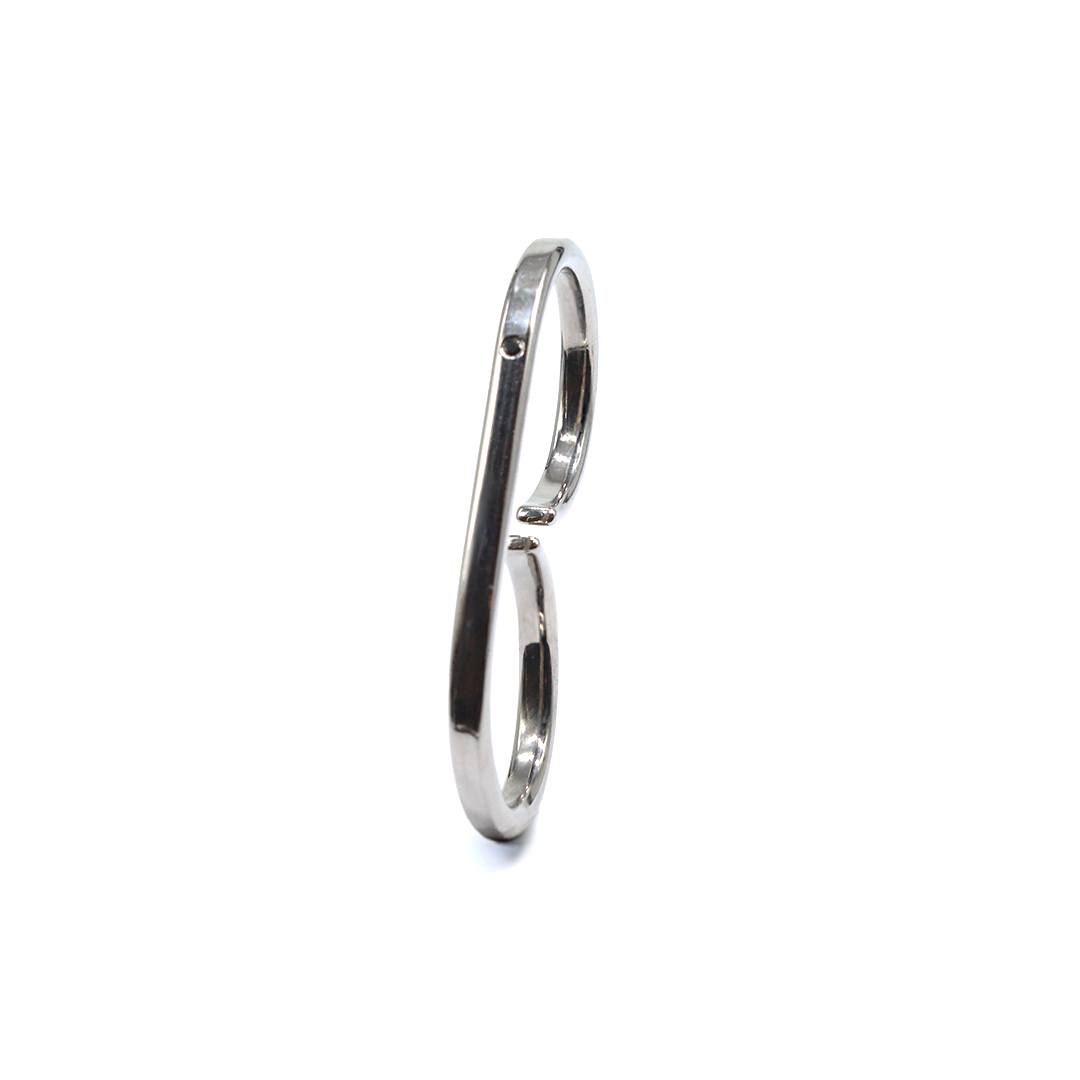 B-Ring with Black Diamond