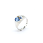 Kintsugi - Ring Yellow Gold & Silver - Porcelain