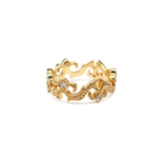 Ring - Arboresans Yellow Gold with Diamonds