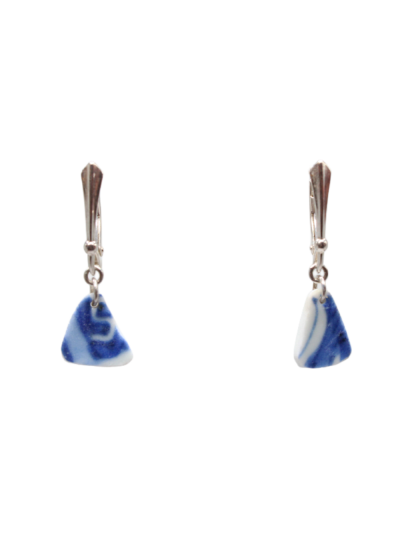 Kintsugi - Silver Upcycled Earrings