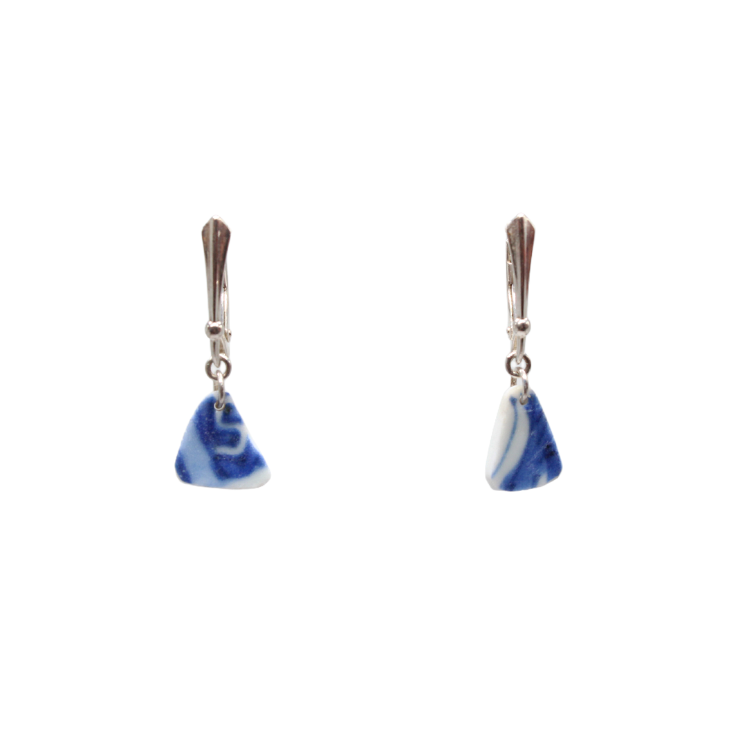 Kintsugi - Silver Upcycled Earrings