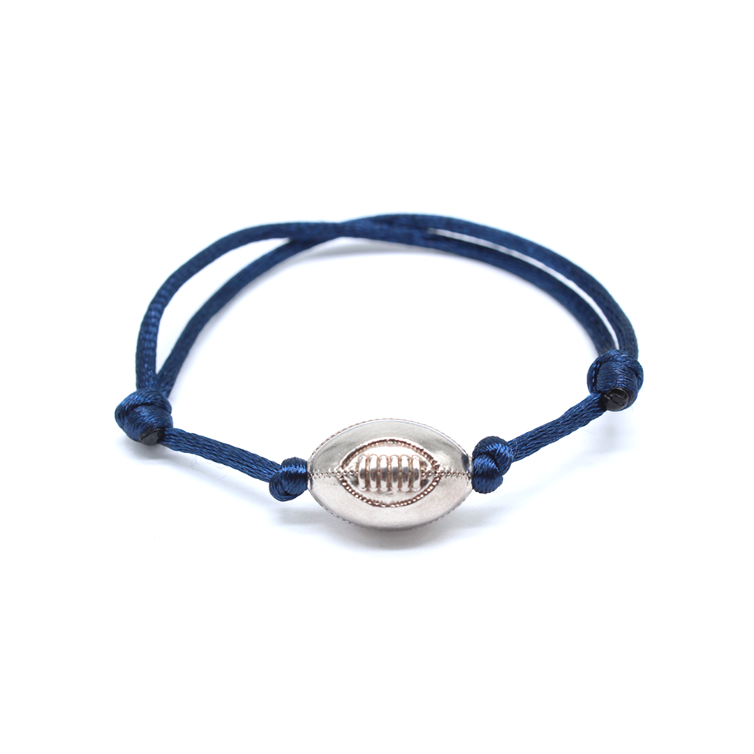 Bracelet - Silver Rugby