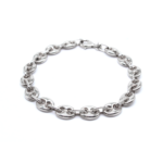 Bracelet - Silver Coffee Bean