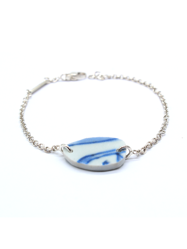 Kintsugi - Bracelet Silver - Porcelain