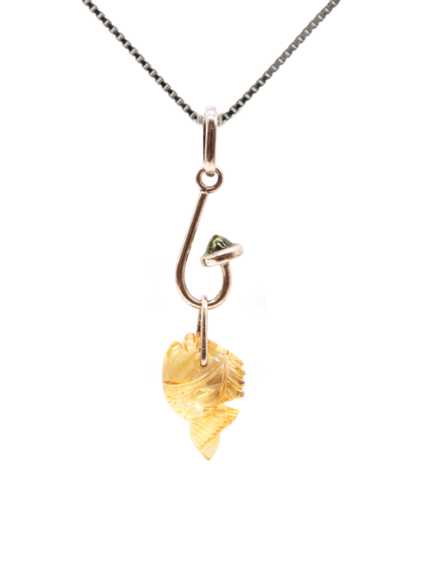 Pendant - Hooked Fish