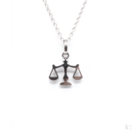 Pendant - Silver Balance Symbol
