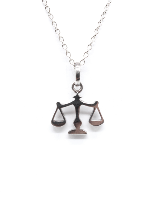 Pendant - Silver Balance Symbol