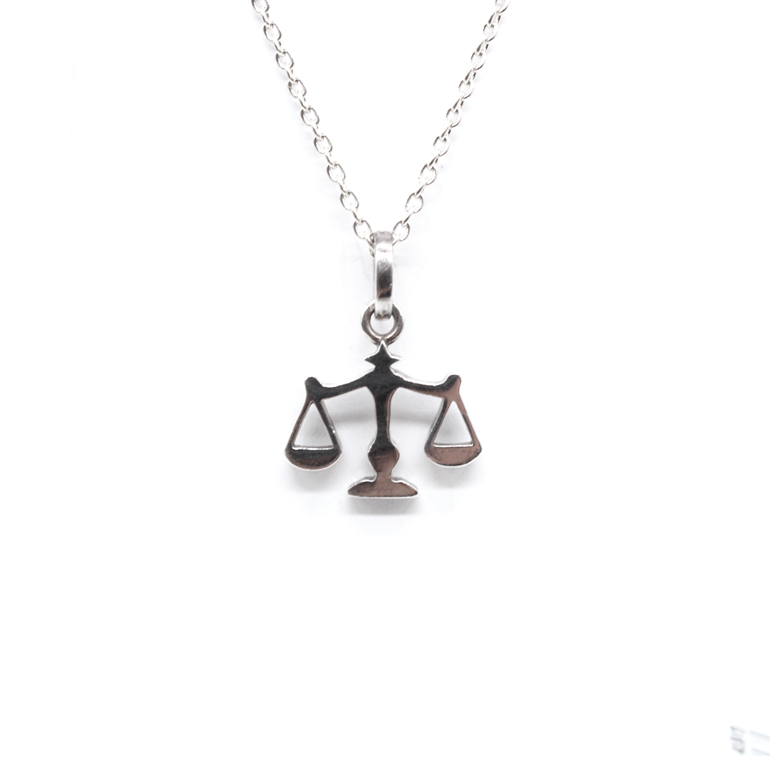 Pendant - Silver Balance Symbol
