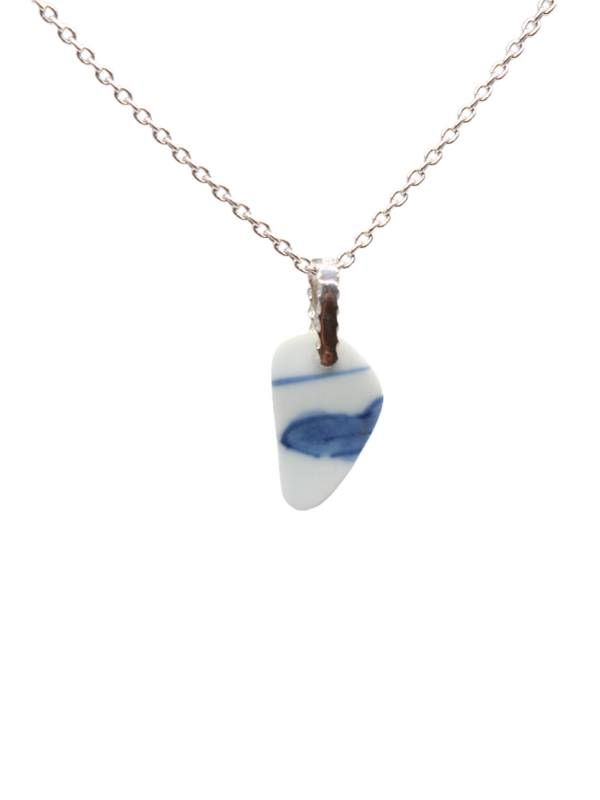 Kintsugi - Pendant Silver - Porcelain