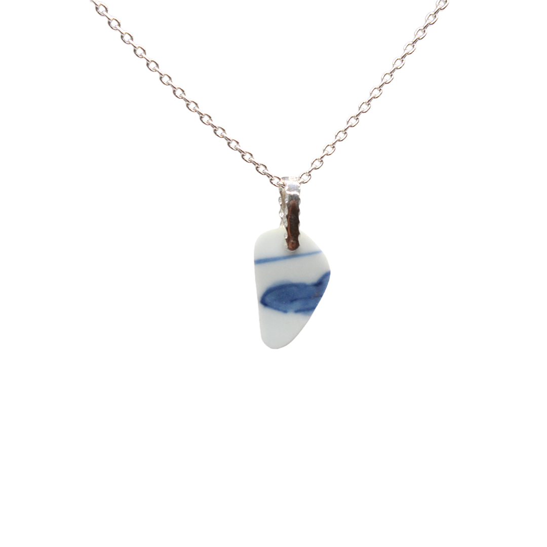 Kintsugi - Pendant Silver - Porcelain