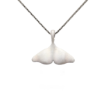 Pendant - Silver Whale Tail