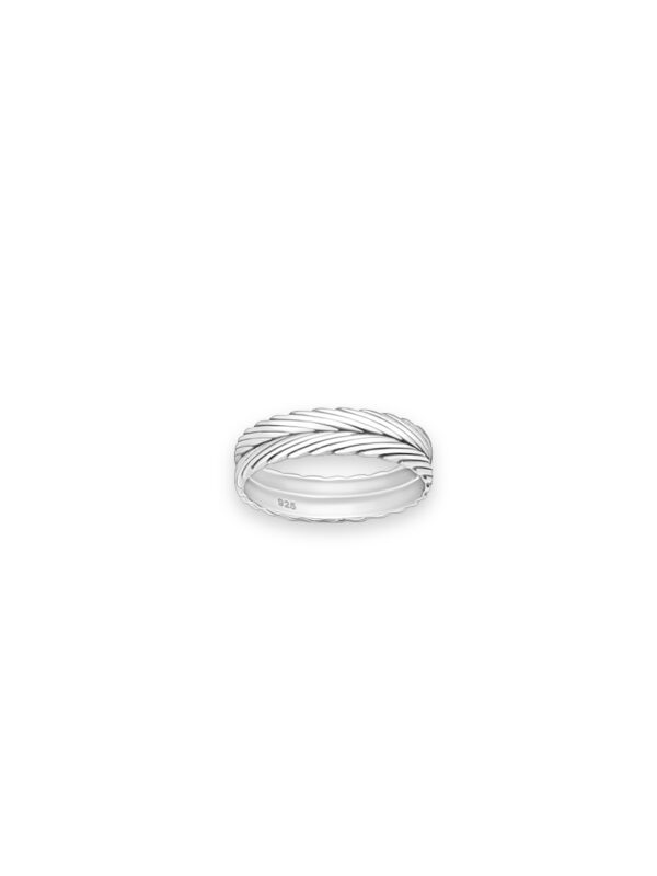 Ring Leaf - Silver