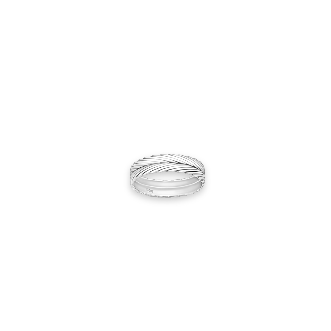 Ring Leaf - Silver