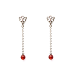 Arboresans - Earrings Garnet Drops