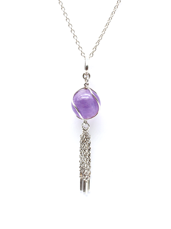 Pendant - Beads Amethyst