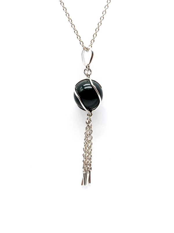 Pendant - Beads Onyx