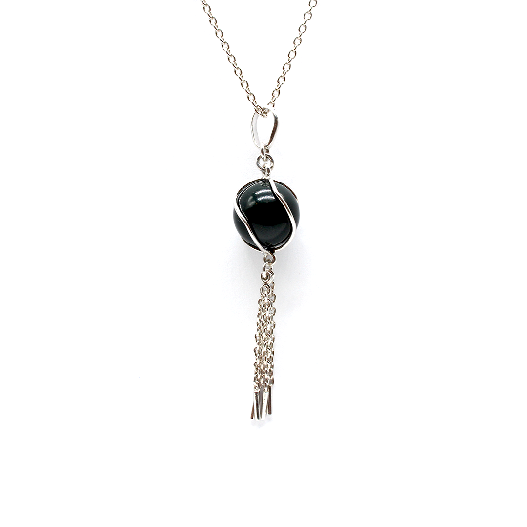 Pendant - Beads Onyx