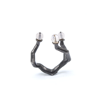 Ring - Koray - Silver with Quartz Rose