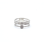 Ring - Zirconia Silver
